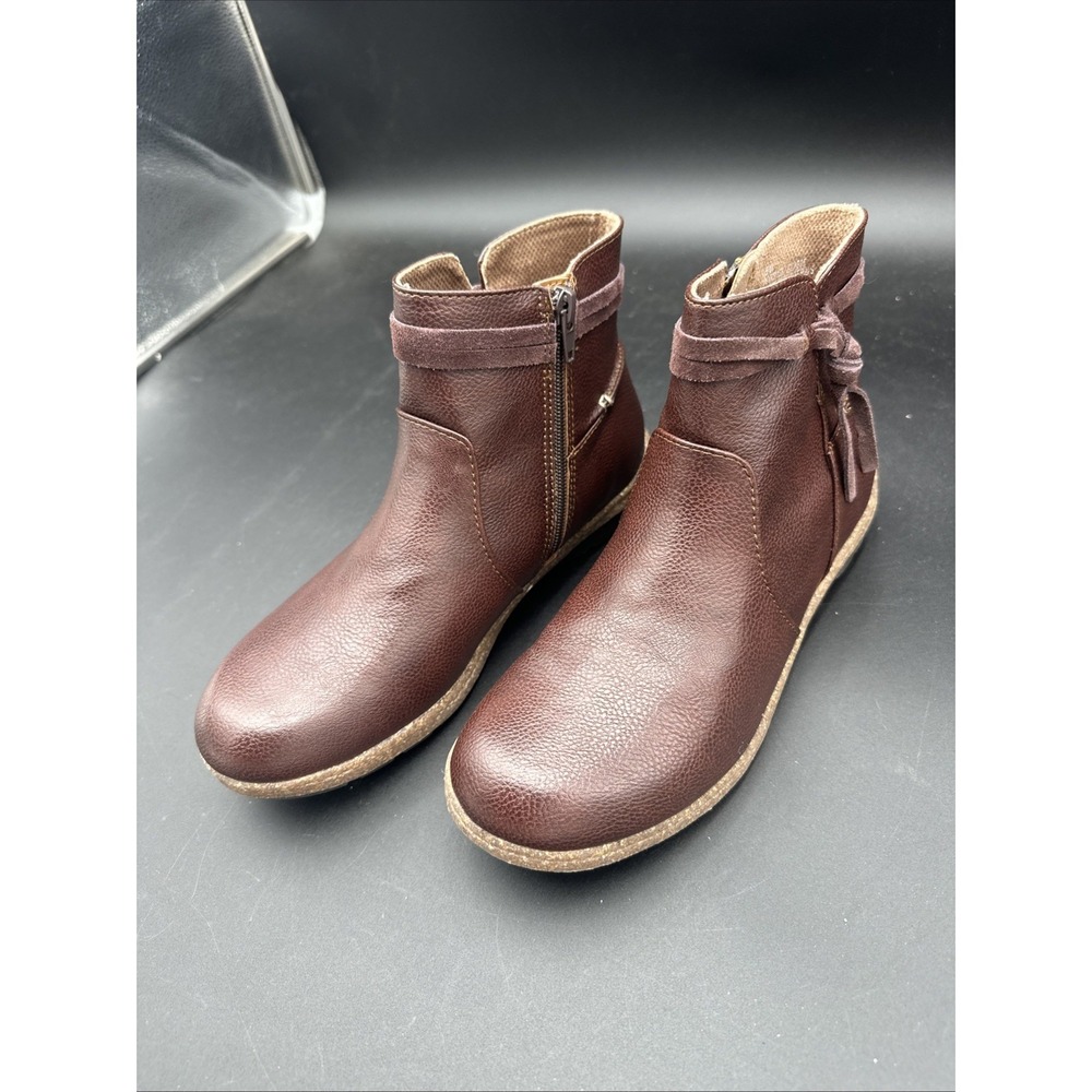 BOC By Born Women's Addi Flat Heel Ankle Booties Size 8M